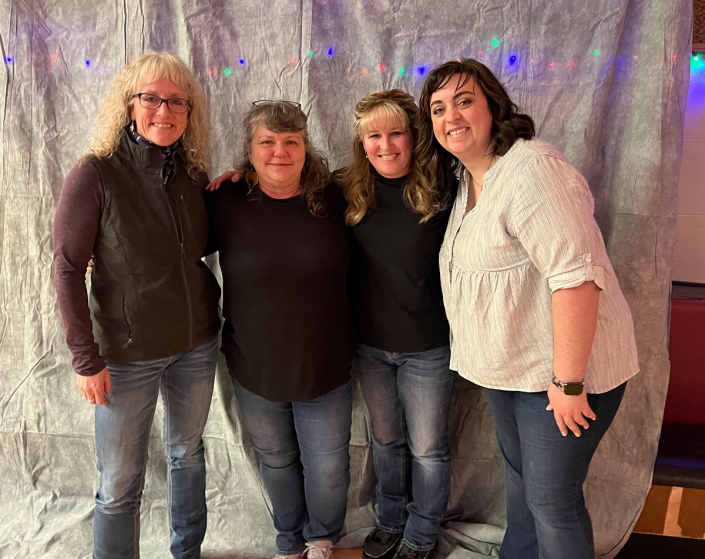The Hardest Working Team at the 2023 Winter Meetings - Patty Christensen, Ginger Button, Heather Lane and Jessica Hansen