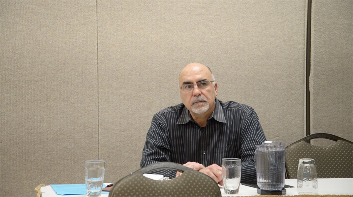 Chief Operating Officer Scott Lawrence observes the Remote Workforce Management training session.