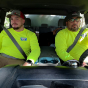 On the Road - OSP August 2023 - Andrew Lawrence (L) and David Trejo (R)