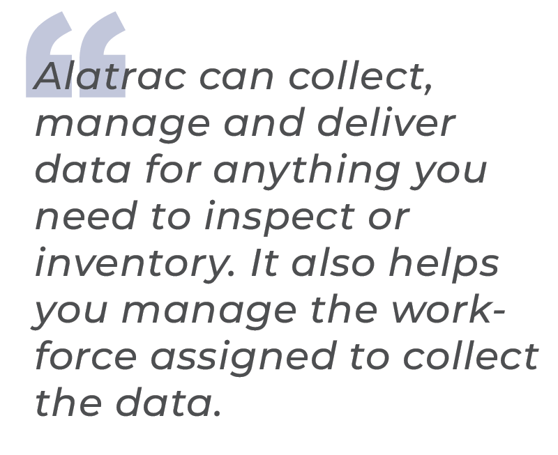 Alatrac Data Collection and Management Software