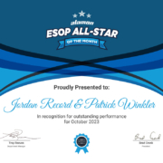 ESOP All-Stars October 2023 - Jordan Record and Patrick Winkler