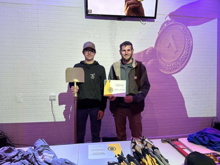 Utility East Employee Appreciation Day 2023 - Joshua Hubbert and Jesse Campfield