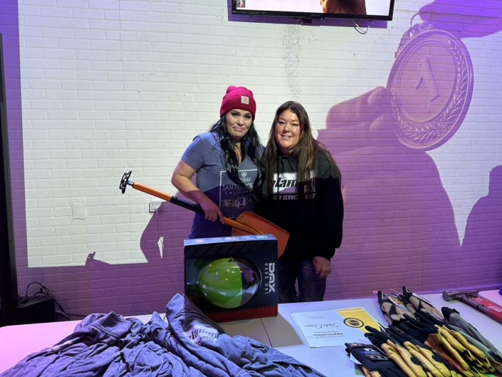 Utility East Employee Appreciation Day 2023 - Trista Corum and Deb Schmidt