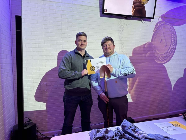 Utility East Employee Appreciation Day 2023 - Tristan Byron and Tyler Williams