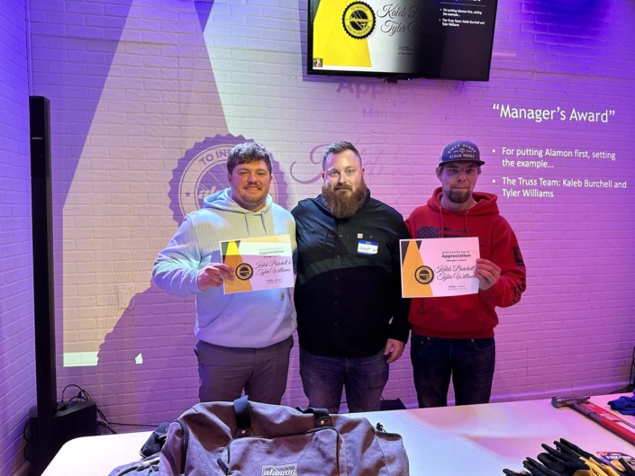 Utility East Employee Appreciation Day 2023 - Tyler Williams, Matthew Warner and Kaleb Burchell
