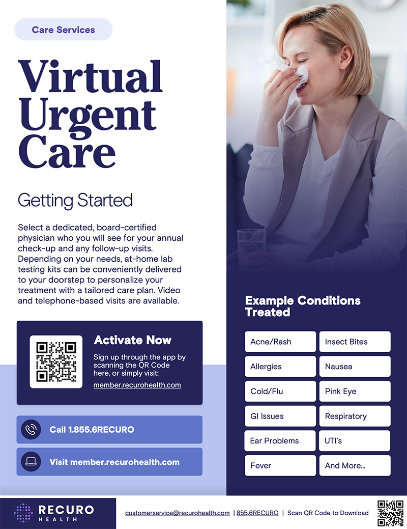 Virtual Urgent Care with Recuro Health
